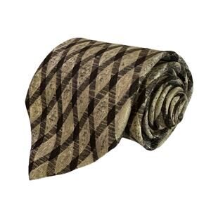 Emanuel Ungaro Paris Necktie - Vintage Geometric Pattern 59”x3.75”